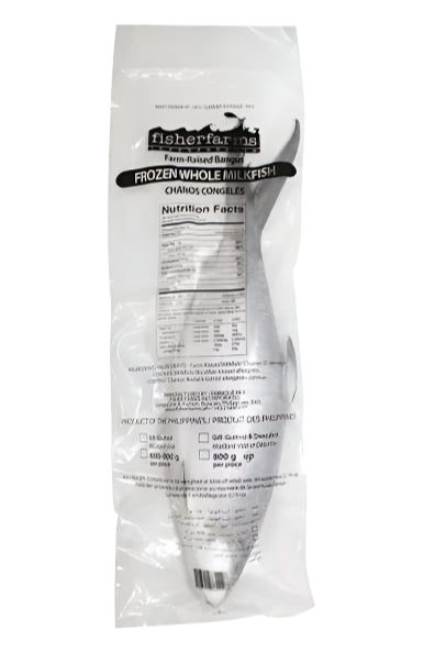 Bangus/Milkfish (Whole) - Fisher Farms 600-800g