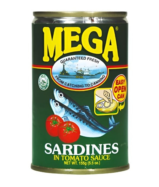 Mega Sardines in Tomato Sauce 155g