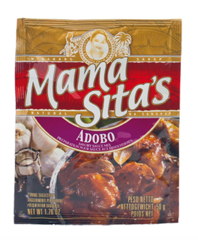 Adobo Sauce 50g - Mama Sita's in white background