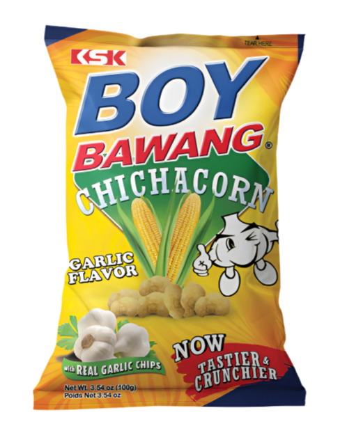 Boy Bawang Chichacorn (Garlic) 90g