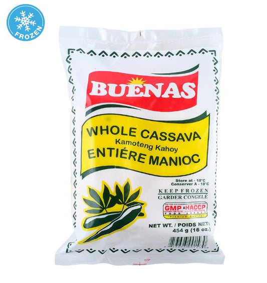 Cassava (Whole Peeled) Buenas 454g