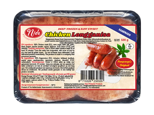 Longanisa (Chicken) Nida 500g