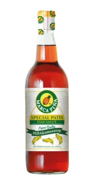 Fish Sauce or Patis - Marca Pina Brand 
700ml