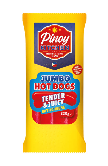 Hotdog (Jumbo Cheese) - Pinoy Kitchen 320g