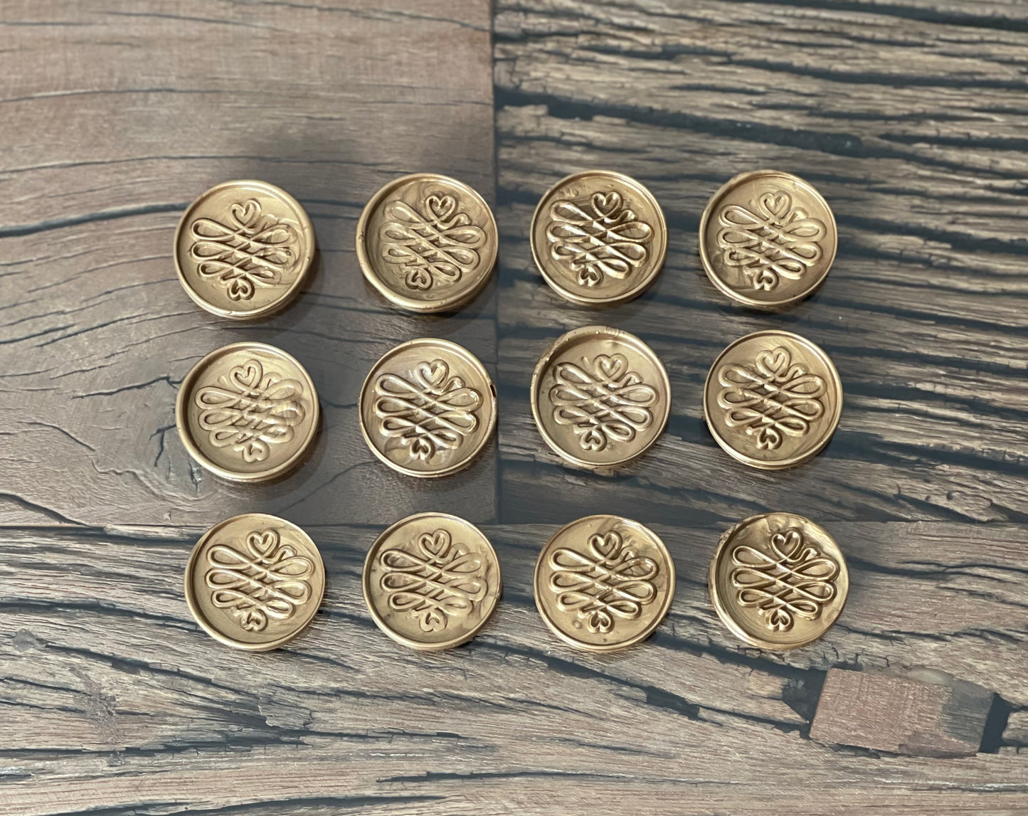 Sealing Wax Stamps 12pcs.