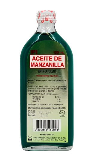 Manzanilla Oil 100ml