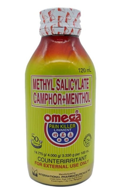 Massage Oil Menthol - Omega 120ml