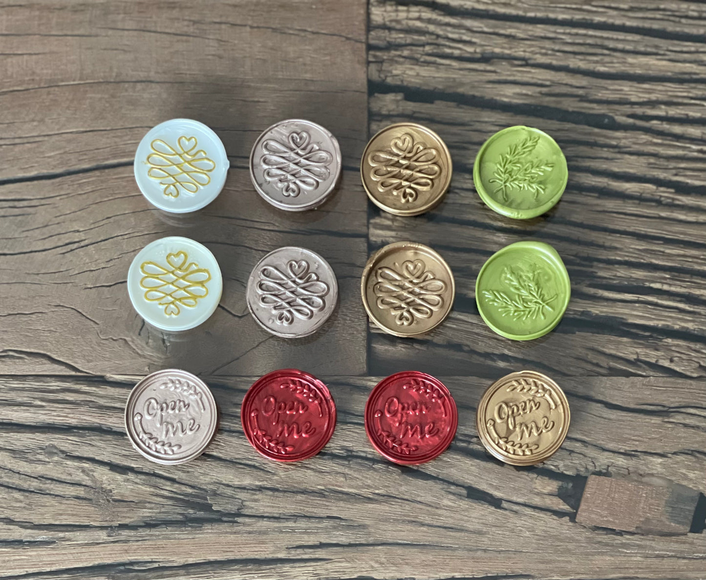 Sealing Wax Stamps 12pcs.