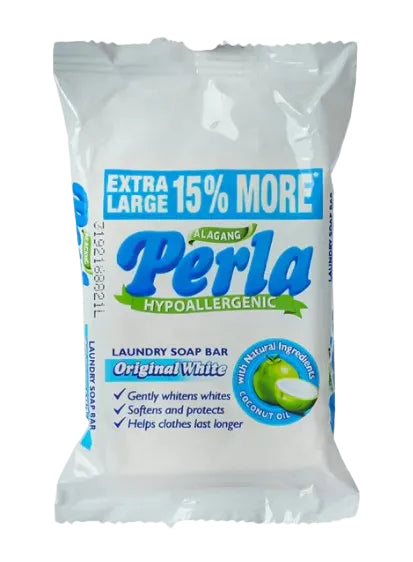 Perla Laundry Soap White with extra 15% more 110g