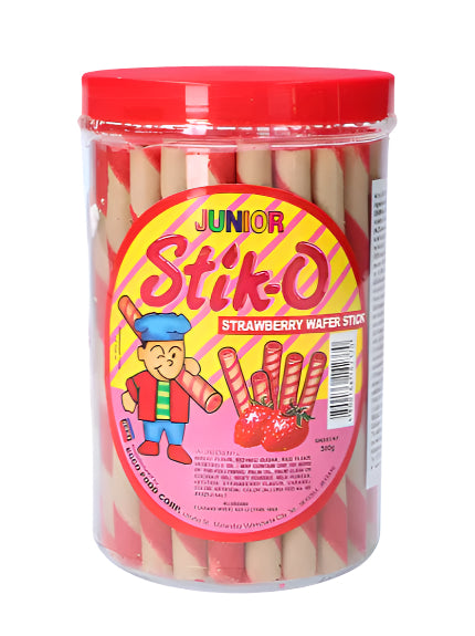 Stik-O Wafer Sticks - Strawberry 380g