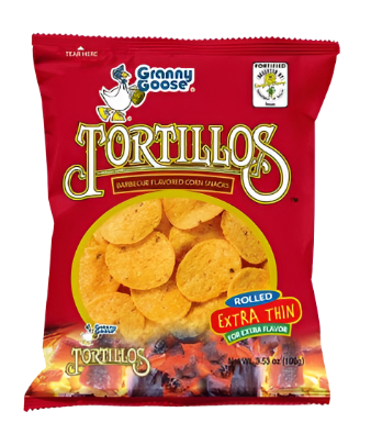 Tortillos (BBQ) Jack n Jill Granny Goose 100g