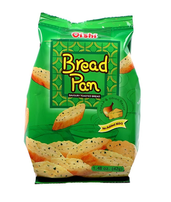 Bread Pan Toasted Bread Cheese & Onion - Oishi 42g
