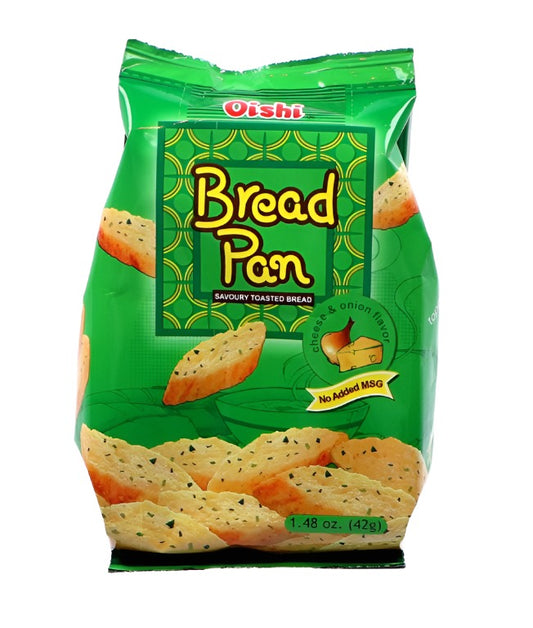 Bread Pan Toasted Bread Cheese & Onion - Oishi 42g