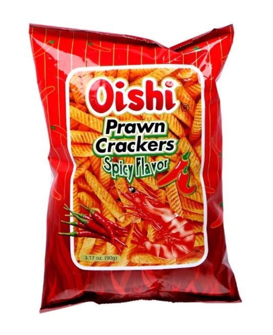 Prawn Crackers Spicy - Oishi 60g