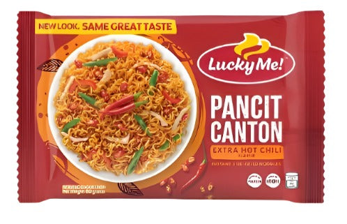 Pancit Canton (Extra Hot Chili) - Lucky Me 75g